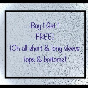 All tops and bottoms mix and match